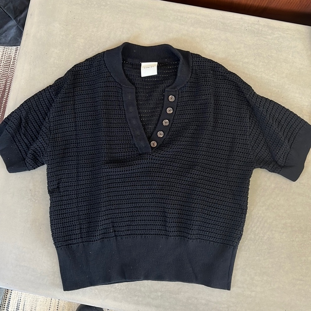 VARLEY oversized knit top.